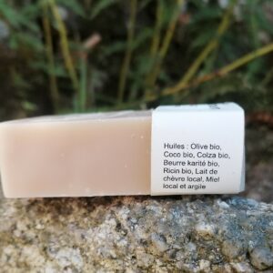 savon surgras lait de chèvre miel SAF